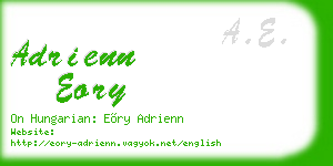 adrienn eory business card